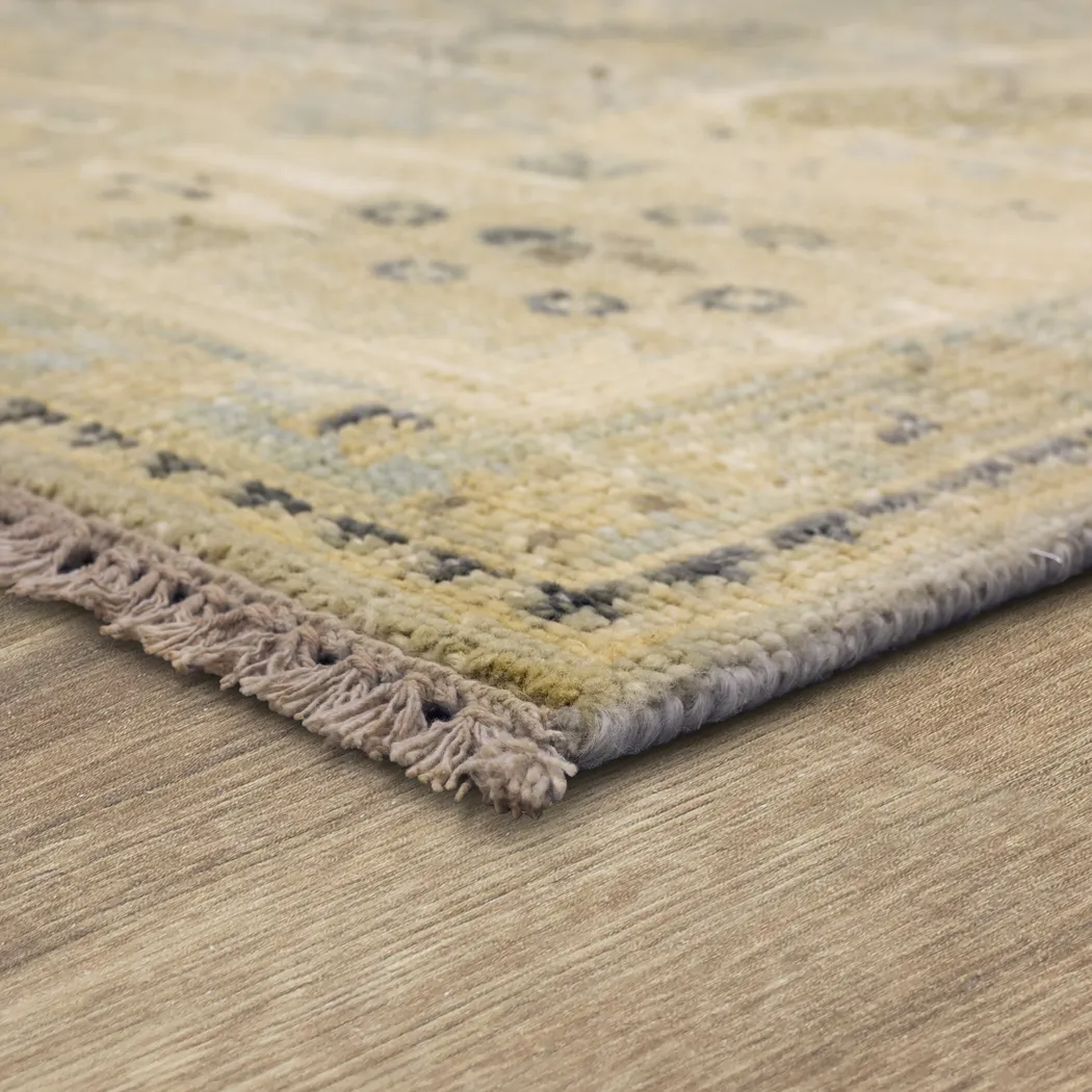 Henham Silver 6' x 9' Rug - Thumbnail - Image 3