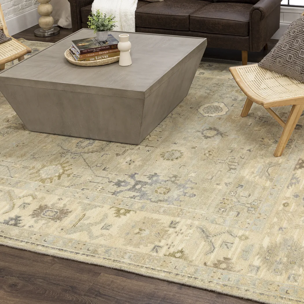 Henham Silver 6' x 9' Rug - Thumbnail - Image 9