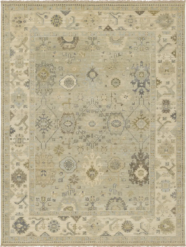 Henham Silver 6' x 9' Rug - Thumbnail - Image 1