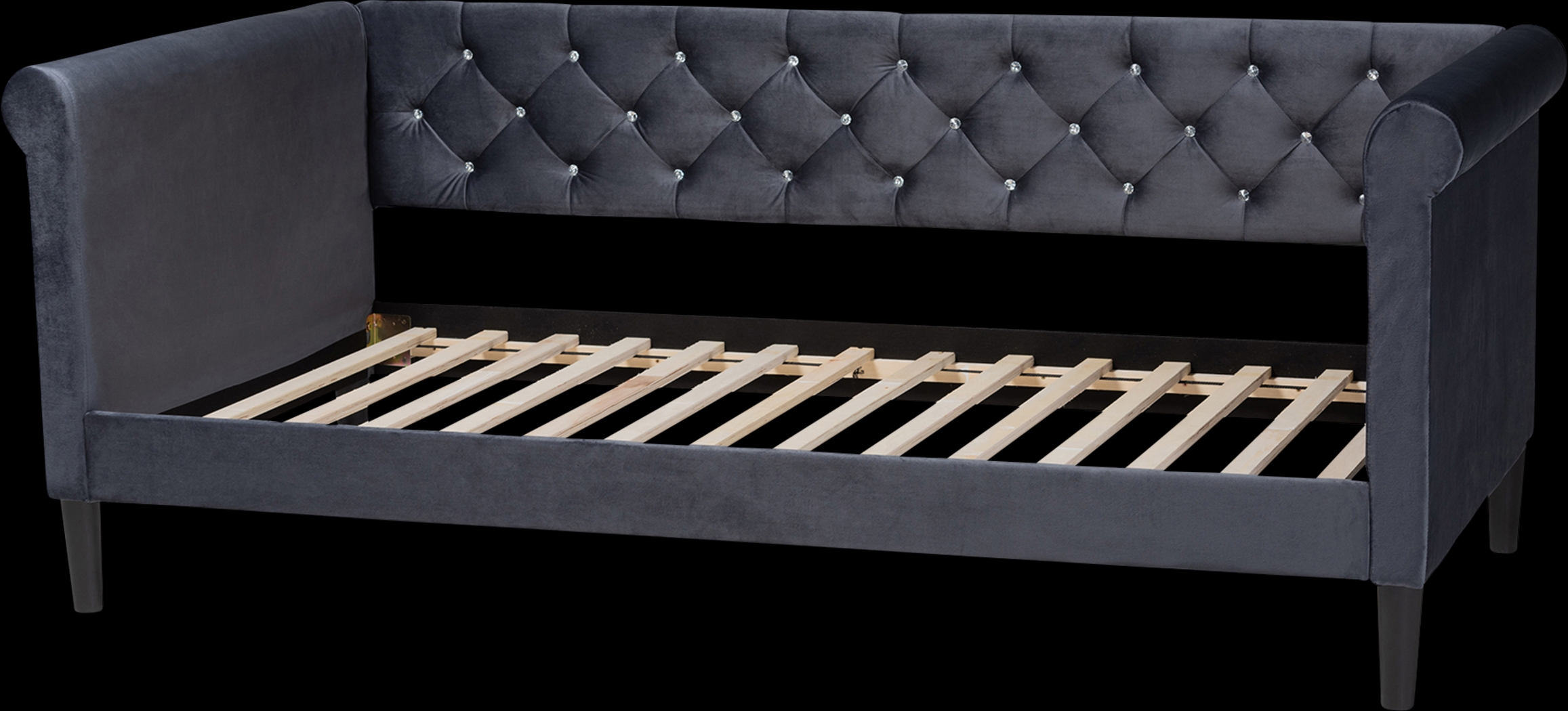 Henleah Gray Twin Bed - Thumbnail - Image 3