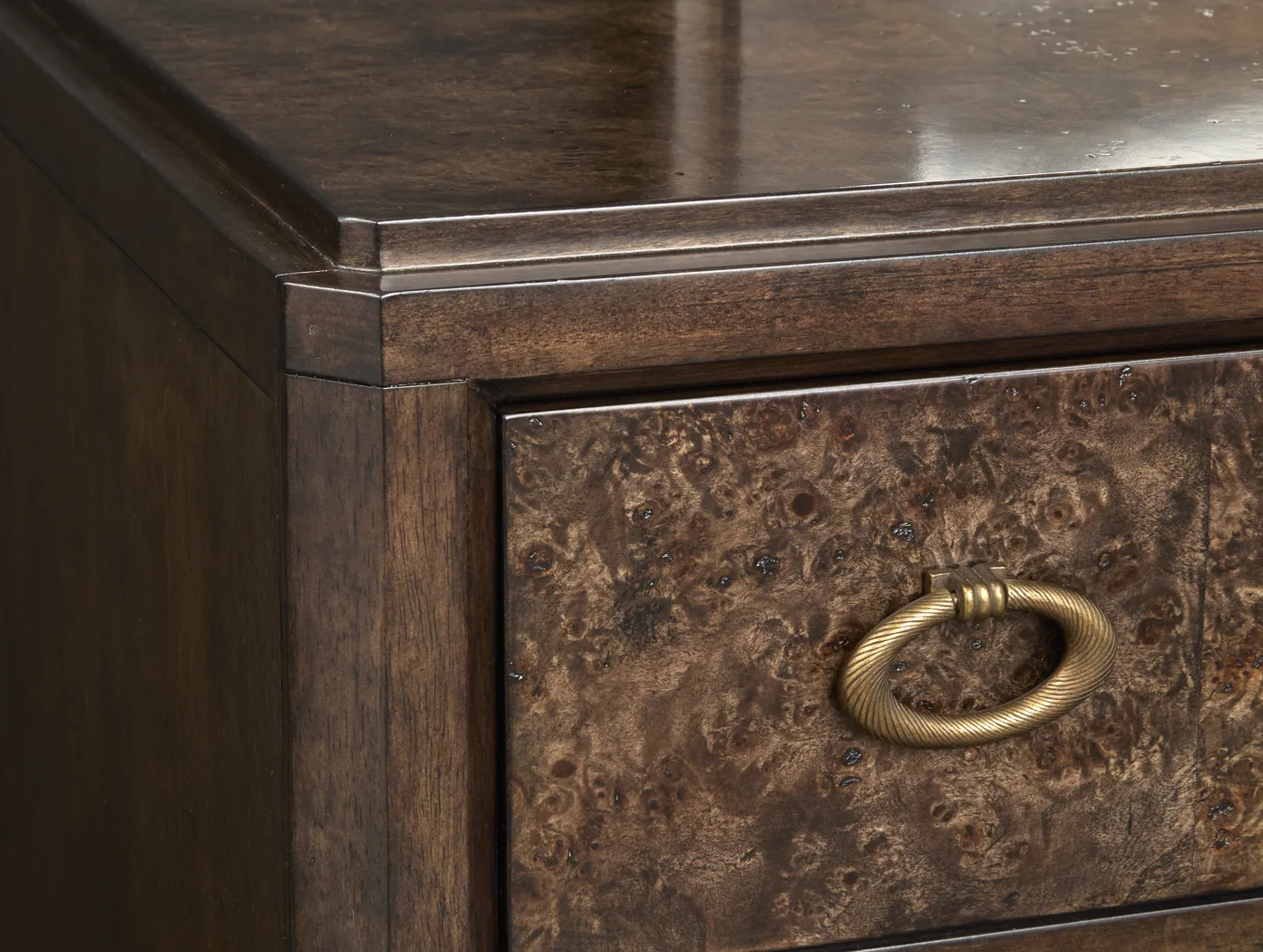 Henley Brown 5 Pc King Upholstered Bedroom - Thumbnail - Image 6