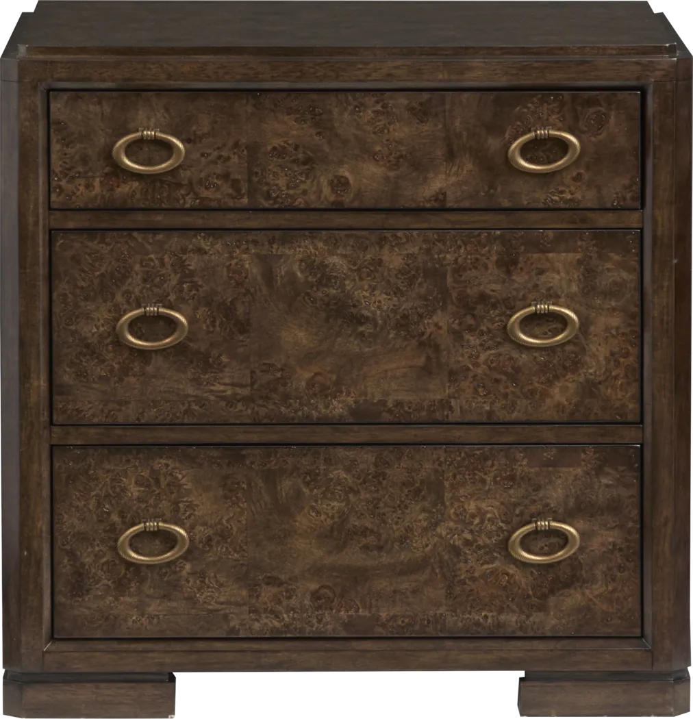 Henley Brown Nightstand - Thumbnail - Image 1