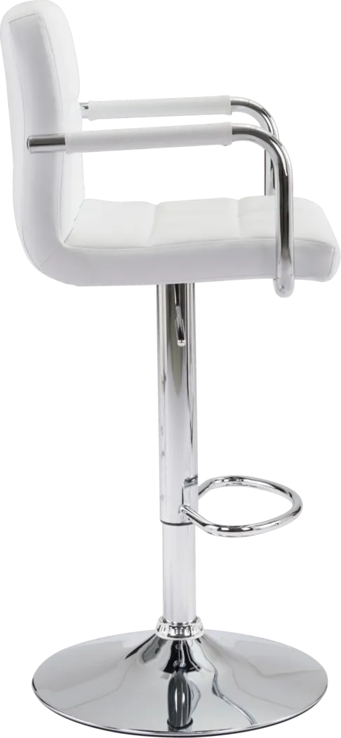 Henna White Barstool - Thumbnail - Image 3