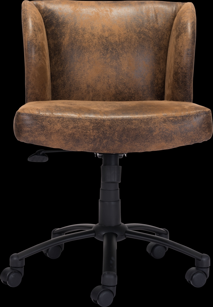 Henning Lane Brown Desk Chair - Thumbnail - Image 5