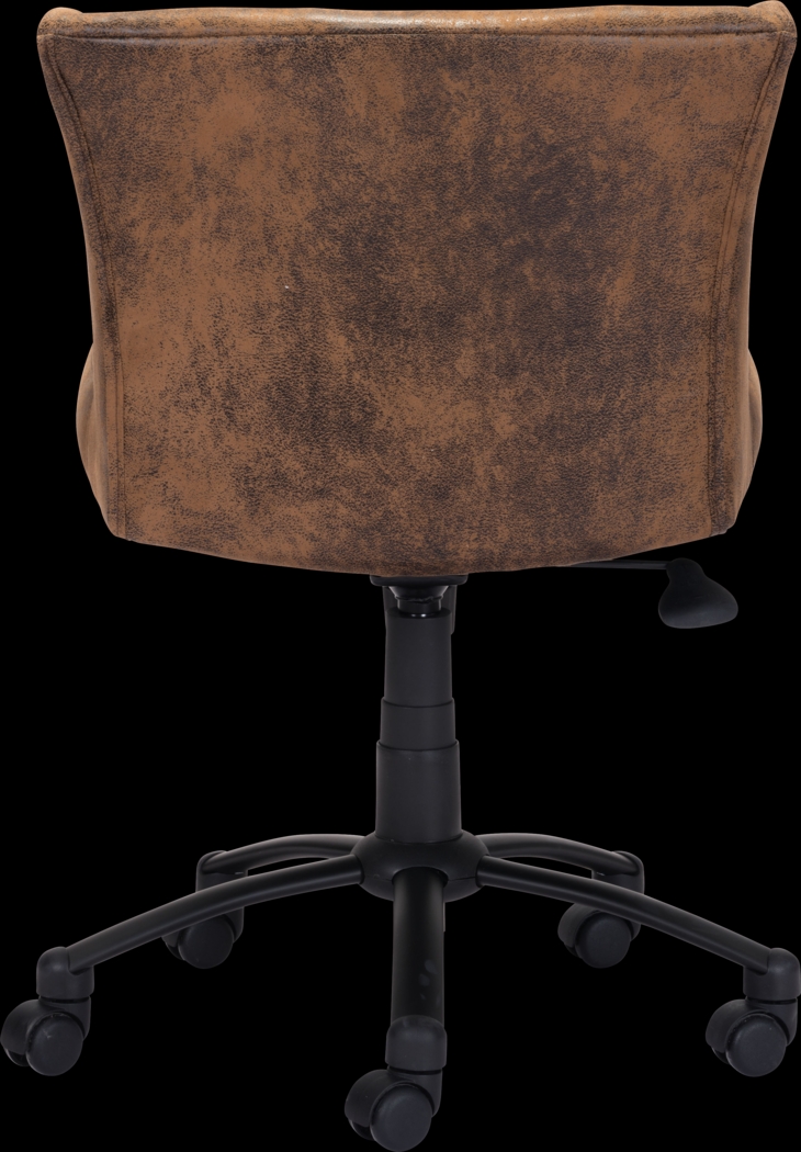 Henning Lane Brown Desk Chair - Thumbnail - Image 6