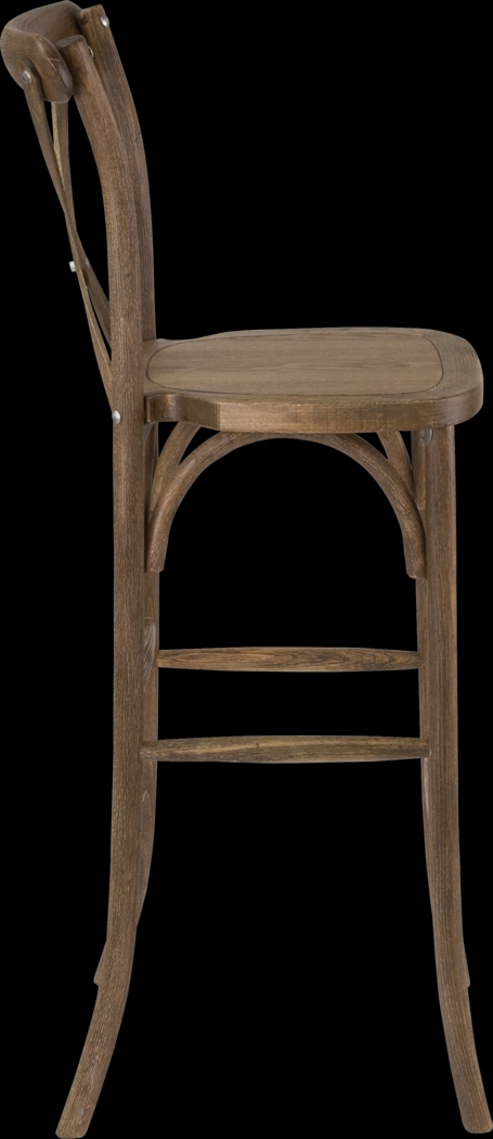 Henrici I Brown Barstool - Thumbnail - Image 6
