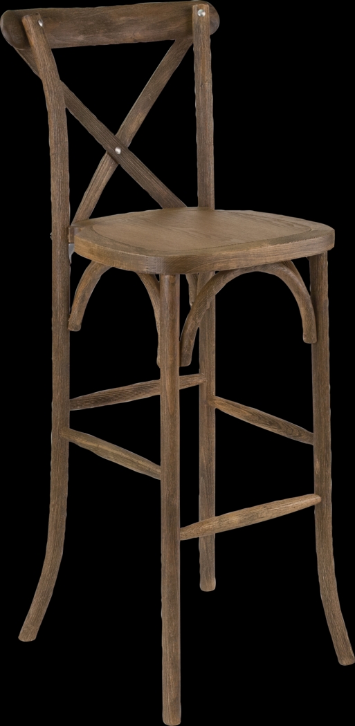 Henrici I Brown Barstool - Thumbnail - Image 1