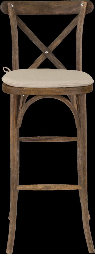 Henrici II Brown Barstool - Thumbnail - Image 3