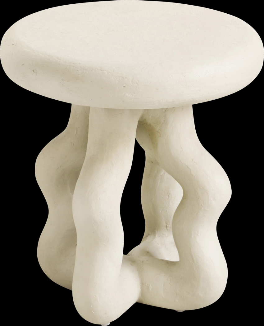 Henrico Cream End Table - Thumbnail - Image 3