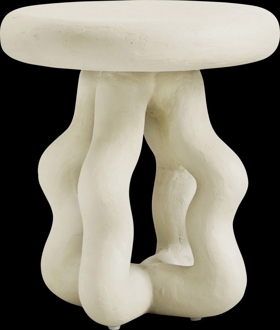 Henrico Cream End Table - Thumbnail - Image 1