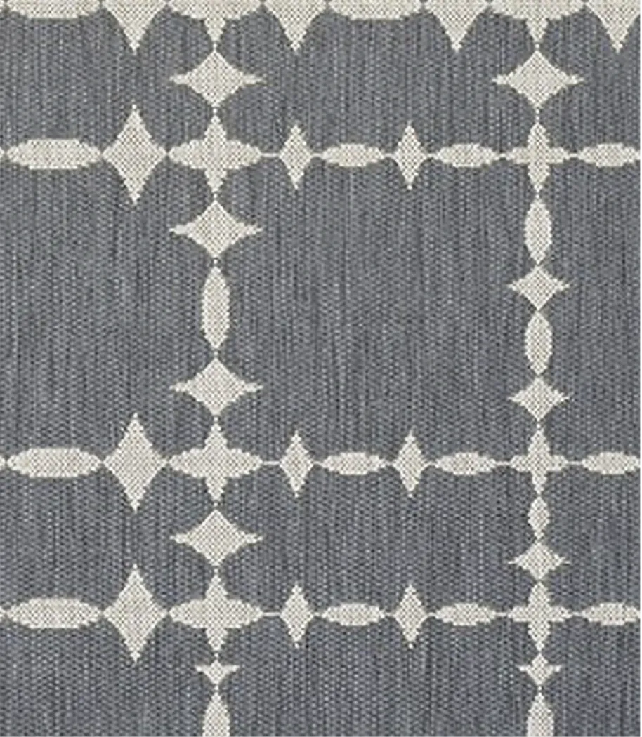 Hensley Dark Gray 7'10 X 10'10 Indoor/Outdoor Rug - Thumbnail - Image 2