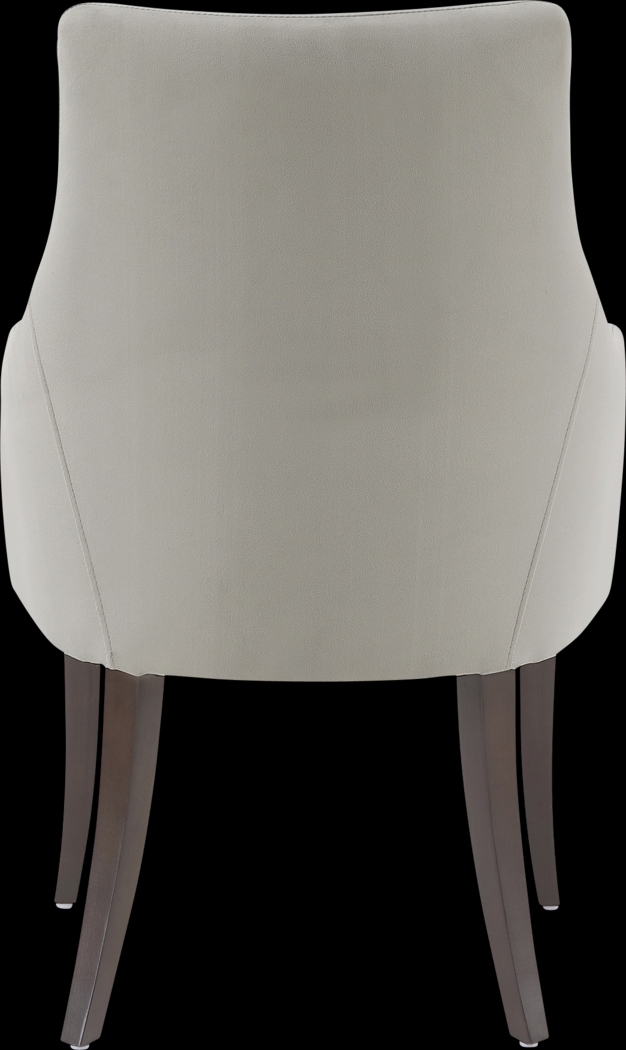 Herbcloud Light Gray Arm Chair - Thumbnail - Image 3