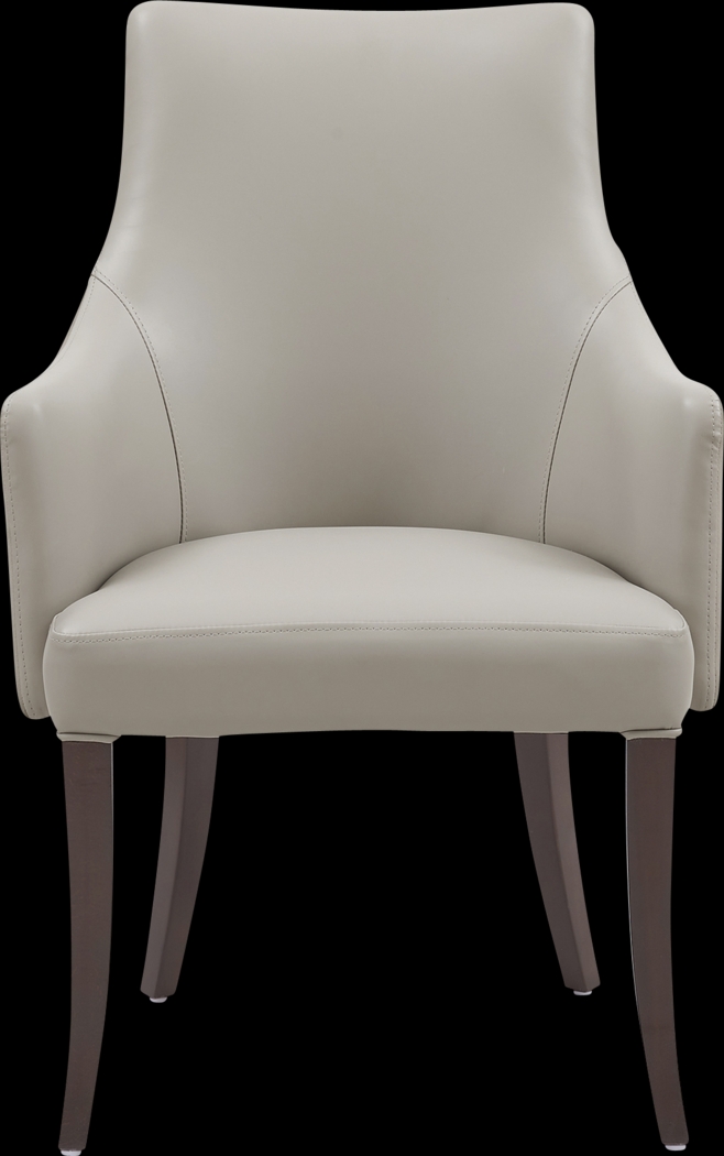 Herbcloud Light Gray Arm Chair - Thumbnail - Image 1