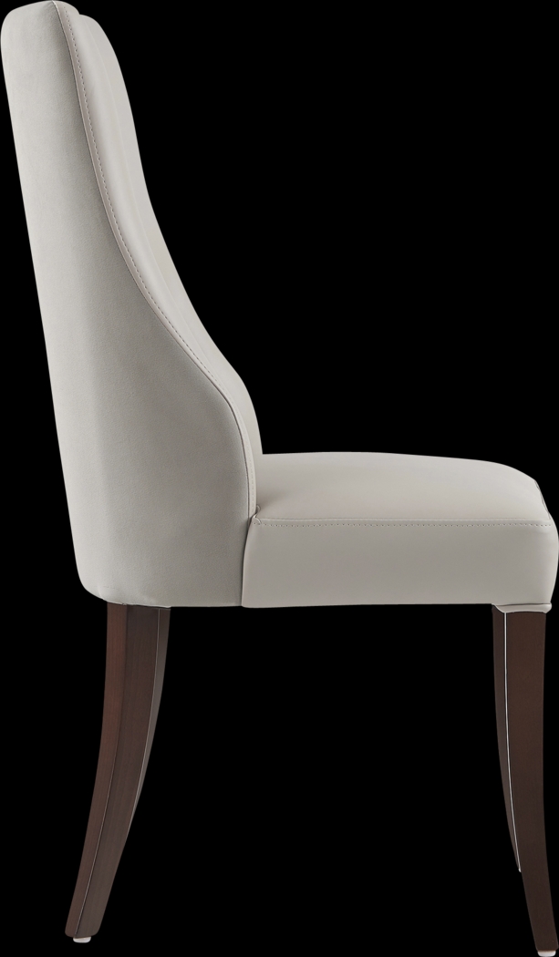 Herbcloud Light Gray Dining Chair, Set of 2 - Thumbnail - Image 10