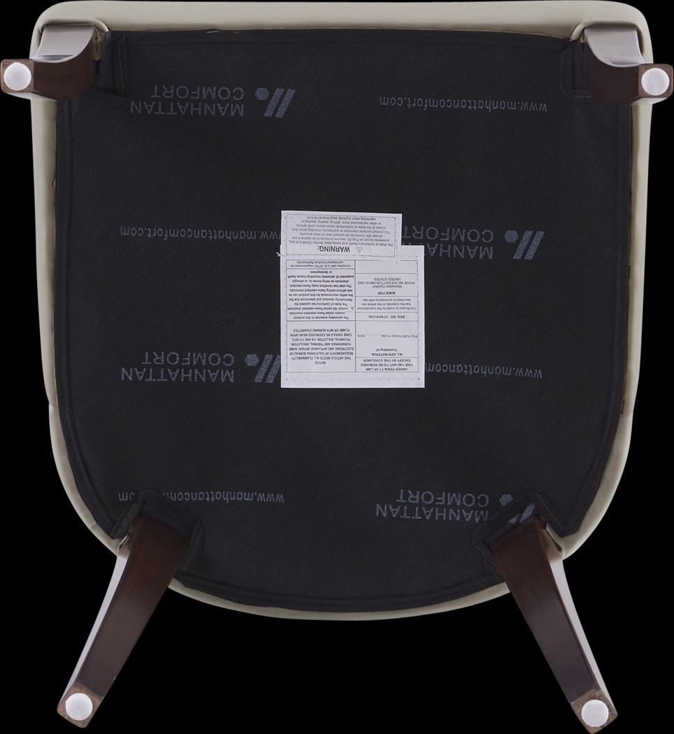 Herbcloud Light Gray Dining Chair, Set of 2 - Thumbnail - Image 6