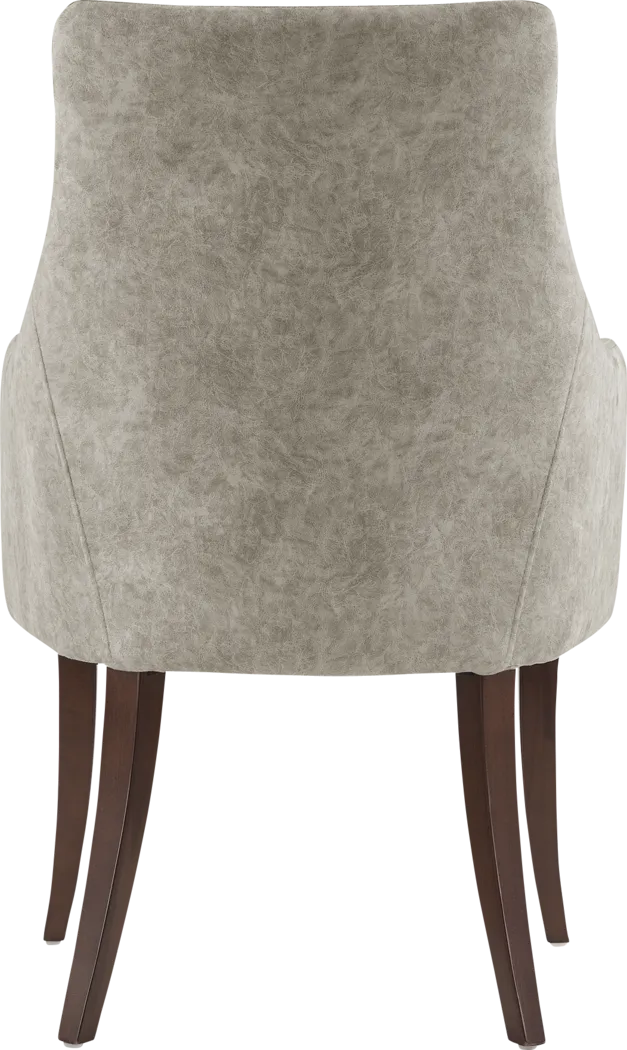 Herbcloud Taupe Arm Chair - Image 7