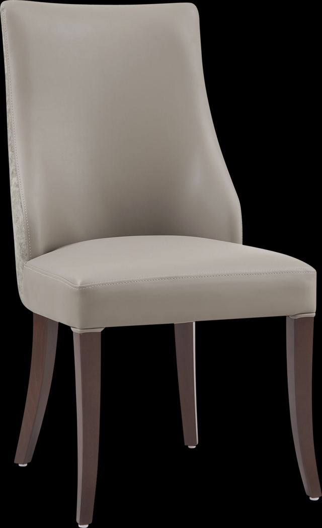 Herbcloud Taupe Dining Chair, Set of 2 - Thumbnail - Image 8