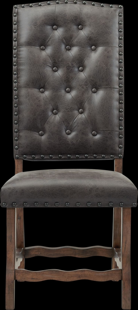 Herbware Walnut Side Chair, Set of 2 - Thumbnail - Image 5