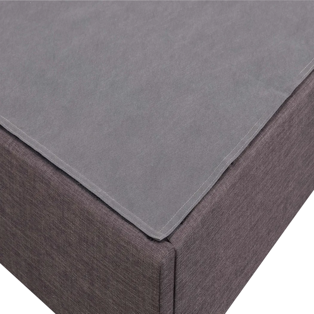 Herbworks Charcoal Queen Platform Bed - Thumbnail - Image 6