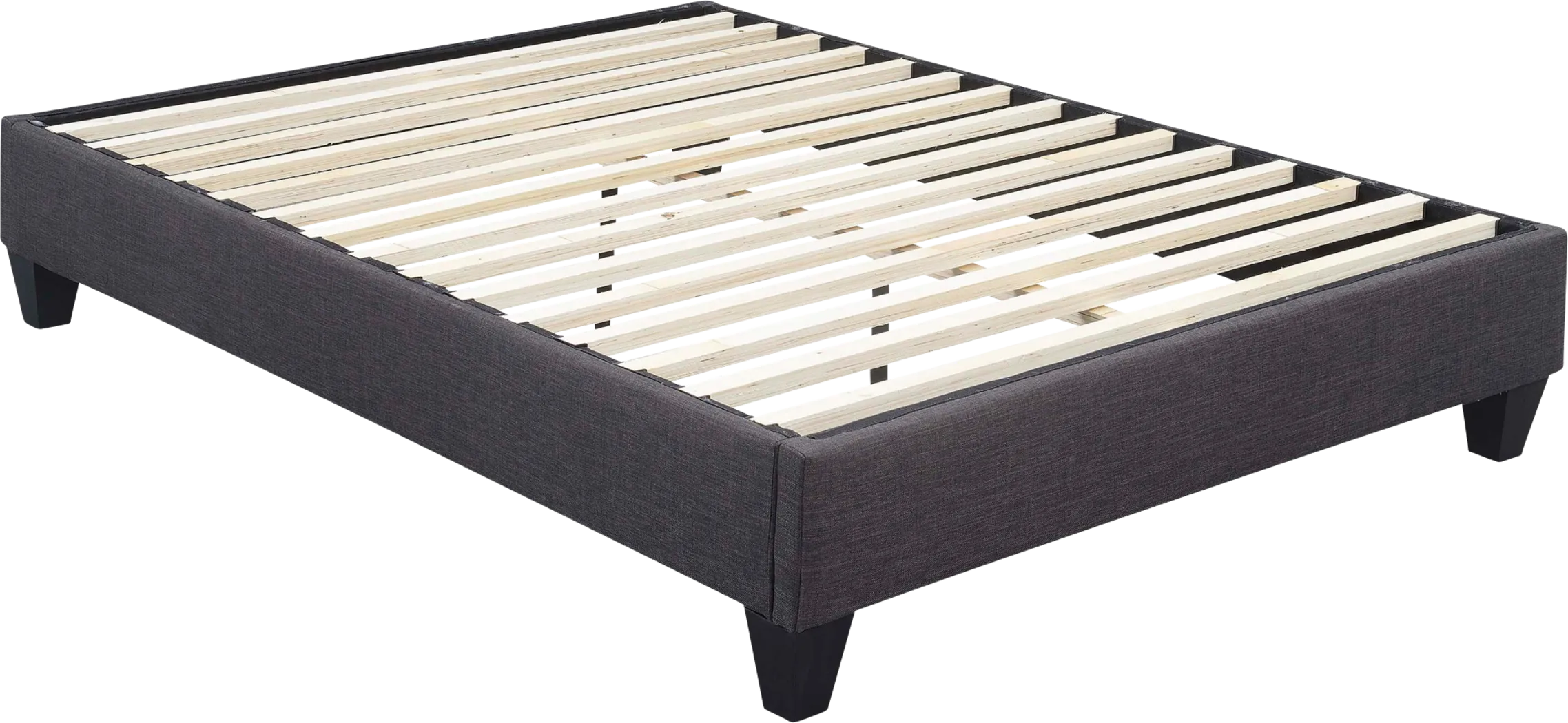 Herbworks Charcoal Queen Platform Bed - Thumbnail - Image 8