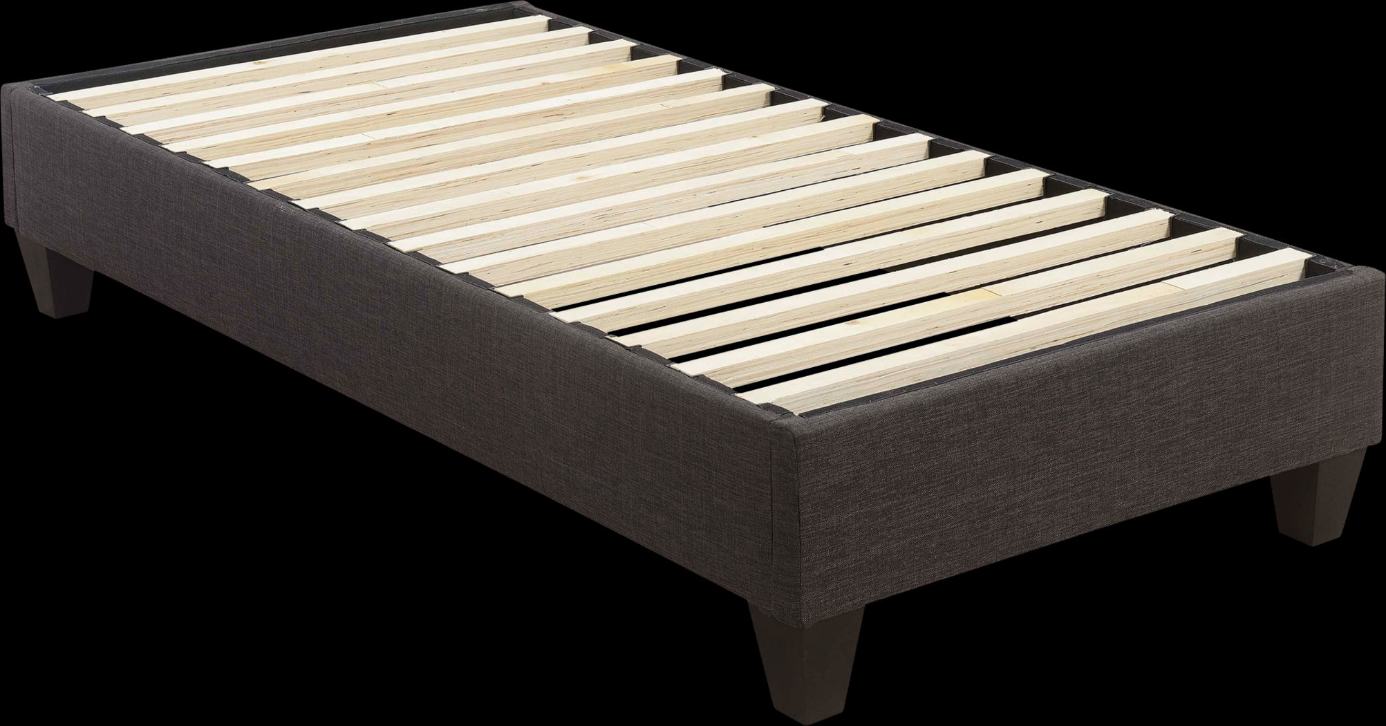 Herbworks Charcoal Twin Platform Bed - Thumbnail - Image 8