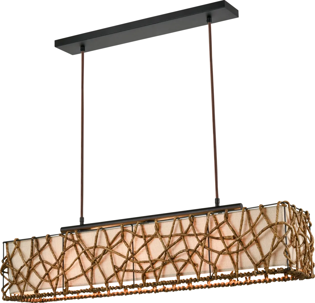 Herdon Land Natural Chandelier - Thumbnail - Image 1