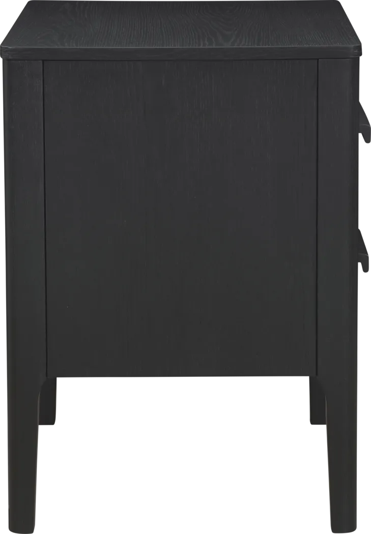 Herewich Black Nightstand - Image 7