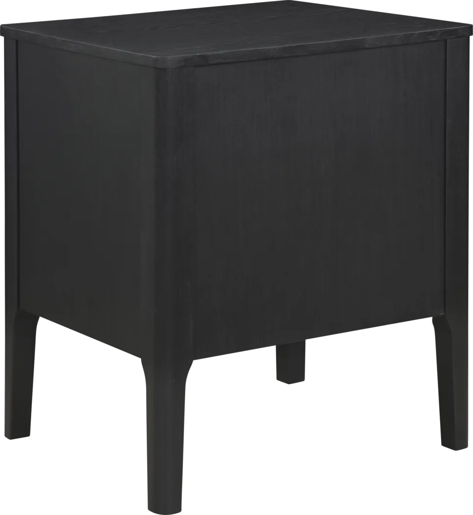 Herewich Black Nightstand - Image 8