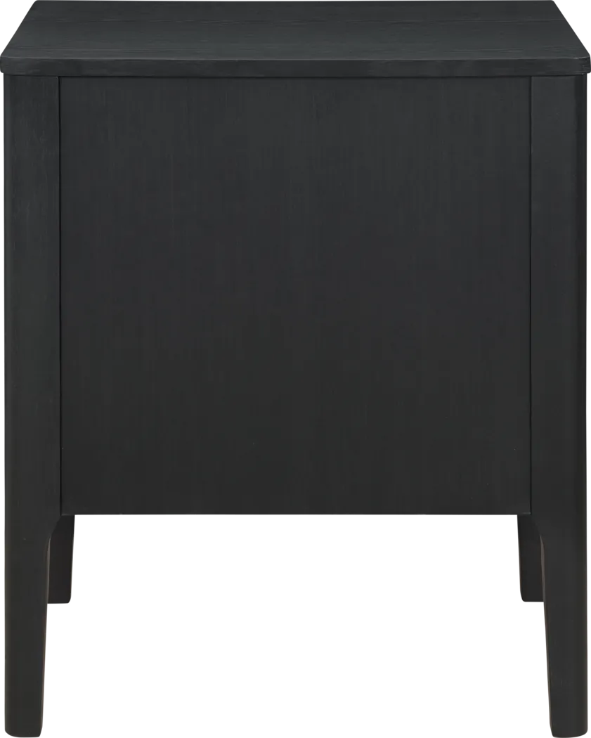 Herewich Black Nightstand - Image 9