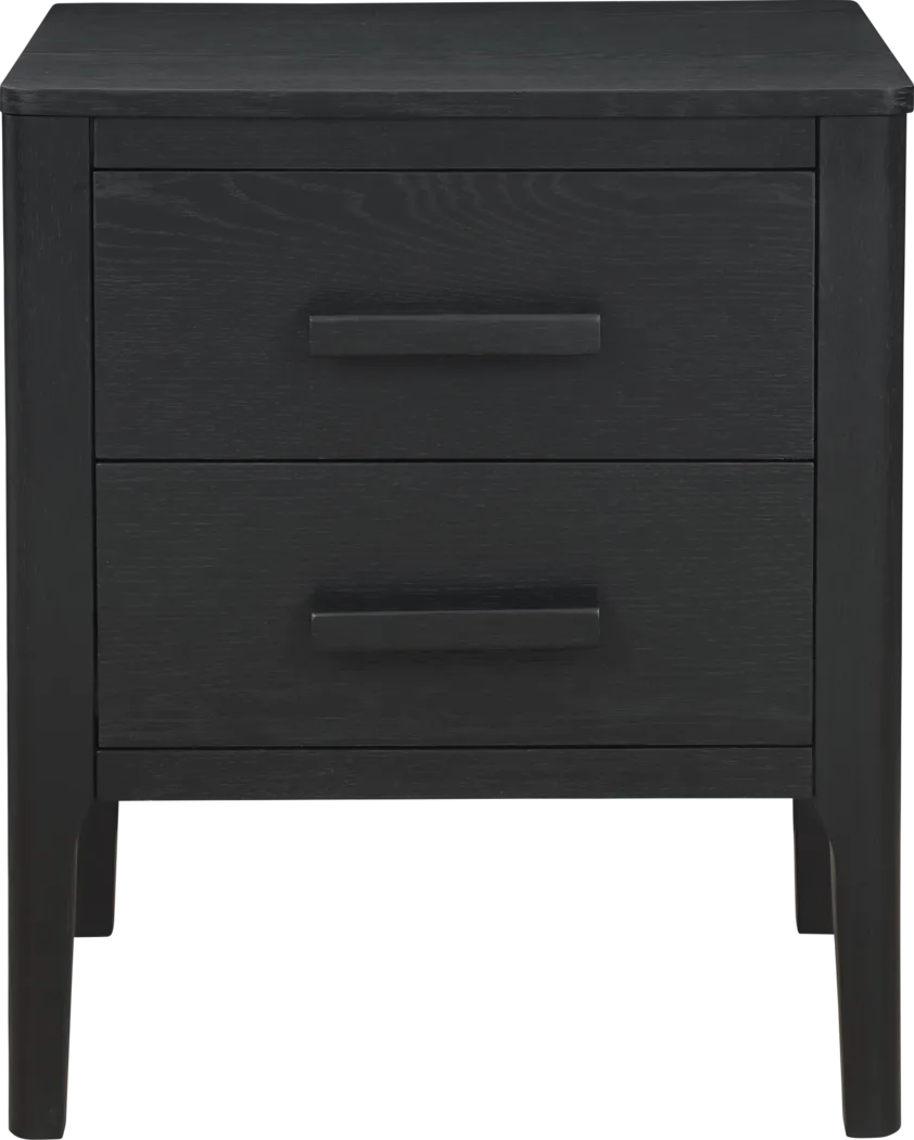 Herewich Black Nightstand - Image 10