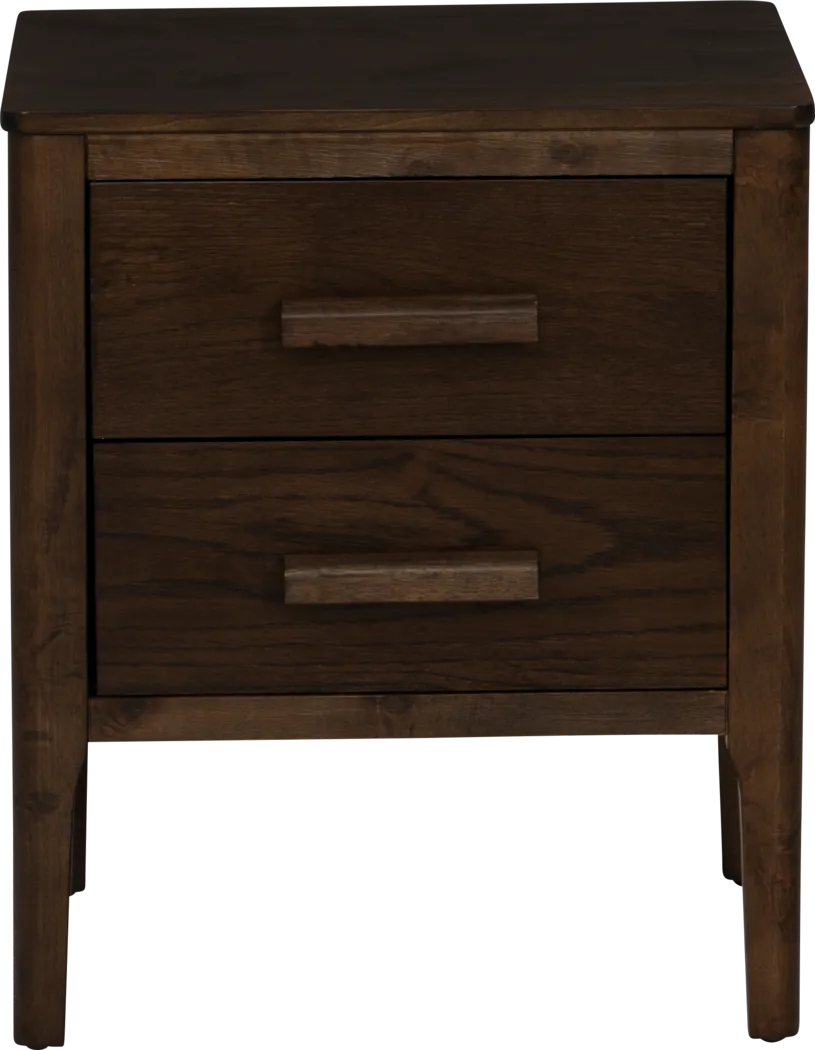 Herewich Espresso Nightstand - Image 4
