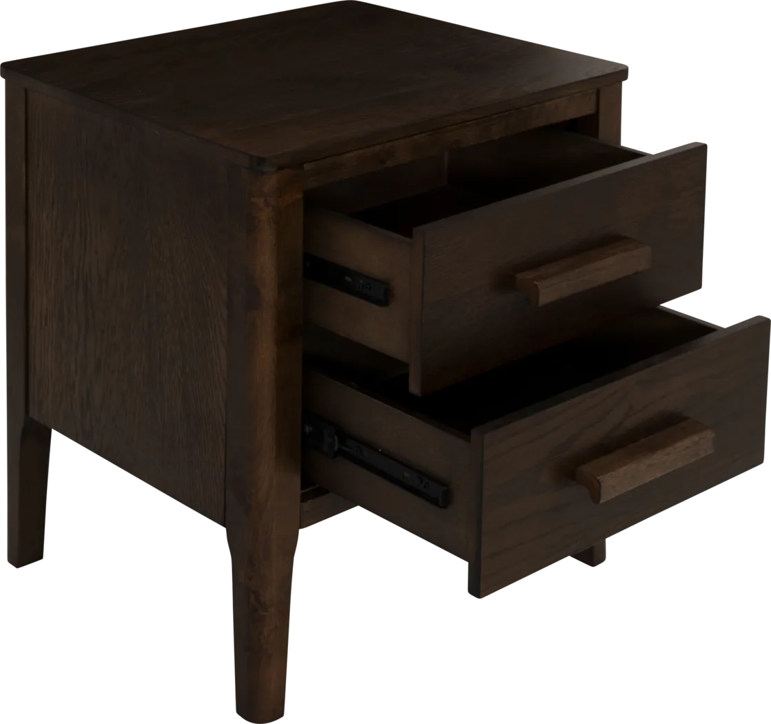 Herewich Espresso Nightstand - Image 6