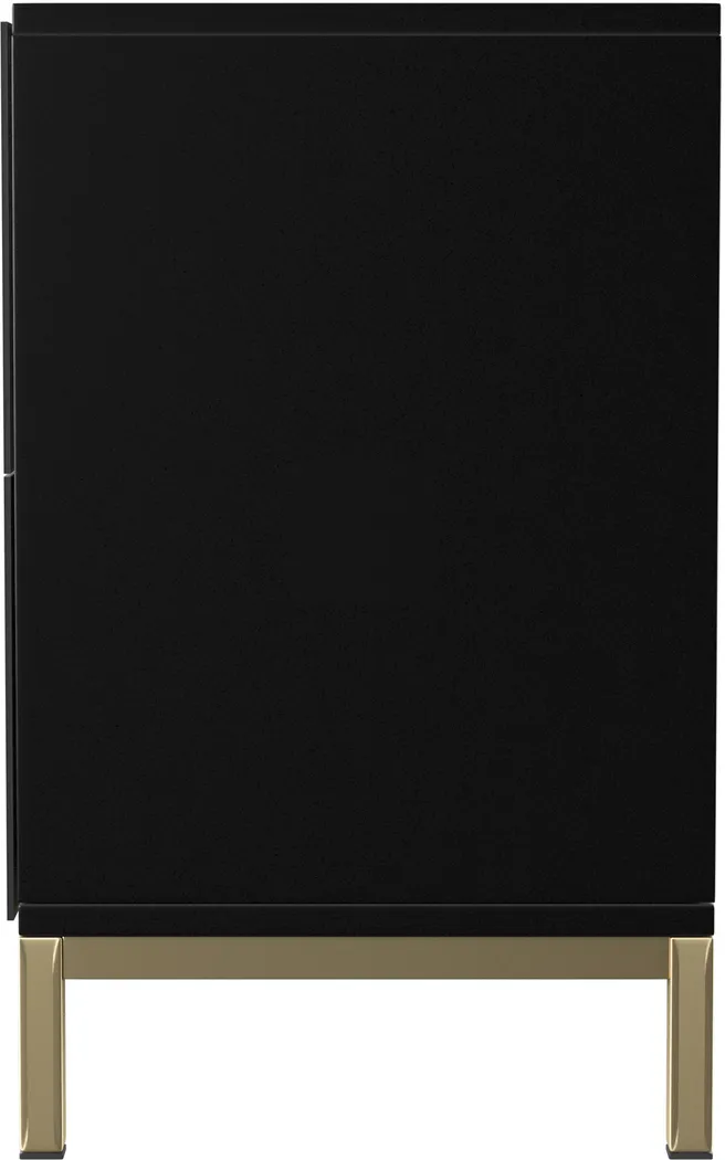 Hergot Black Accent Cabinet - Image 5