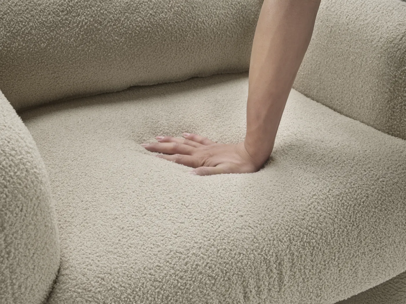 Herlee Beige Accent Chair - Thumbnail - Image 6