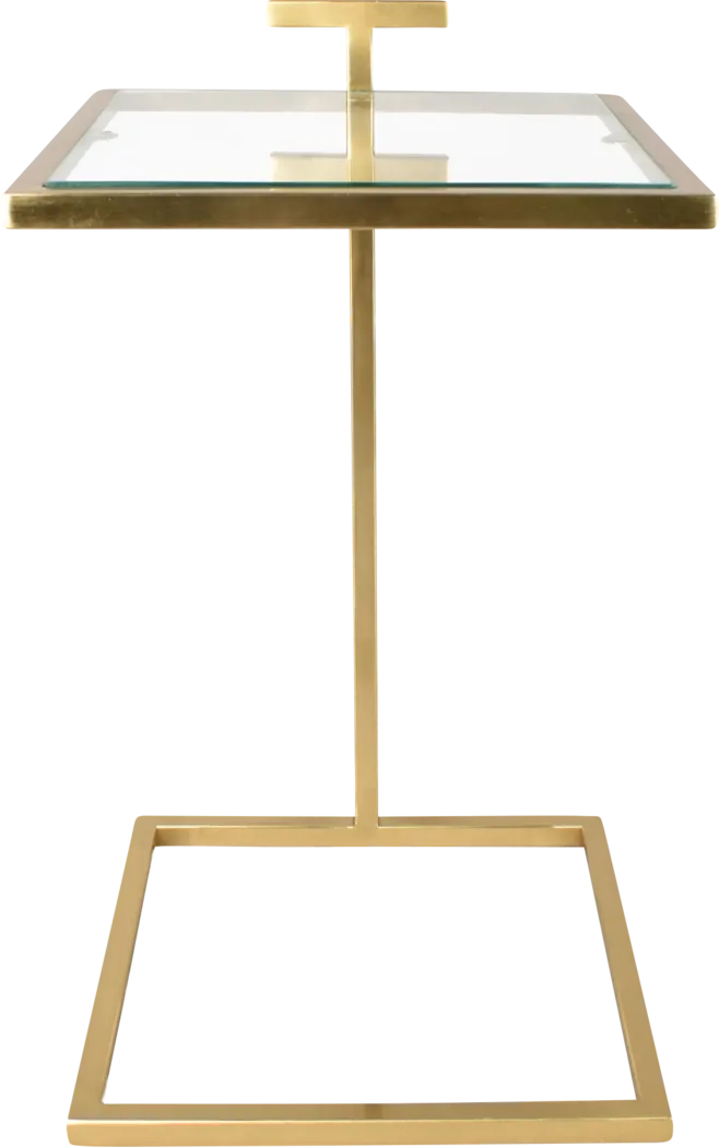 Hermider Gold Accent Table - Thumbnail - Image 3