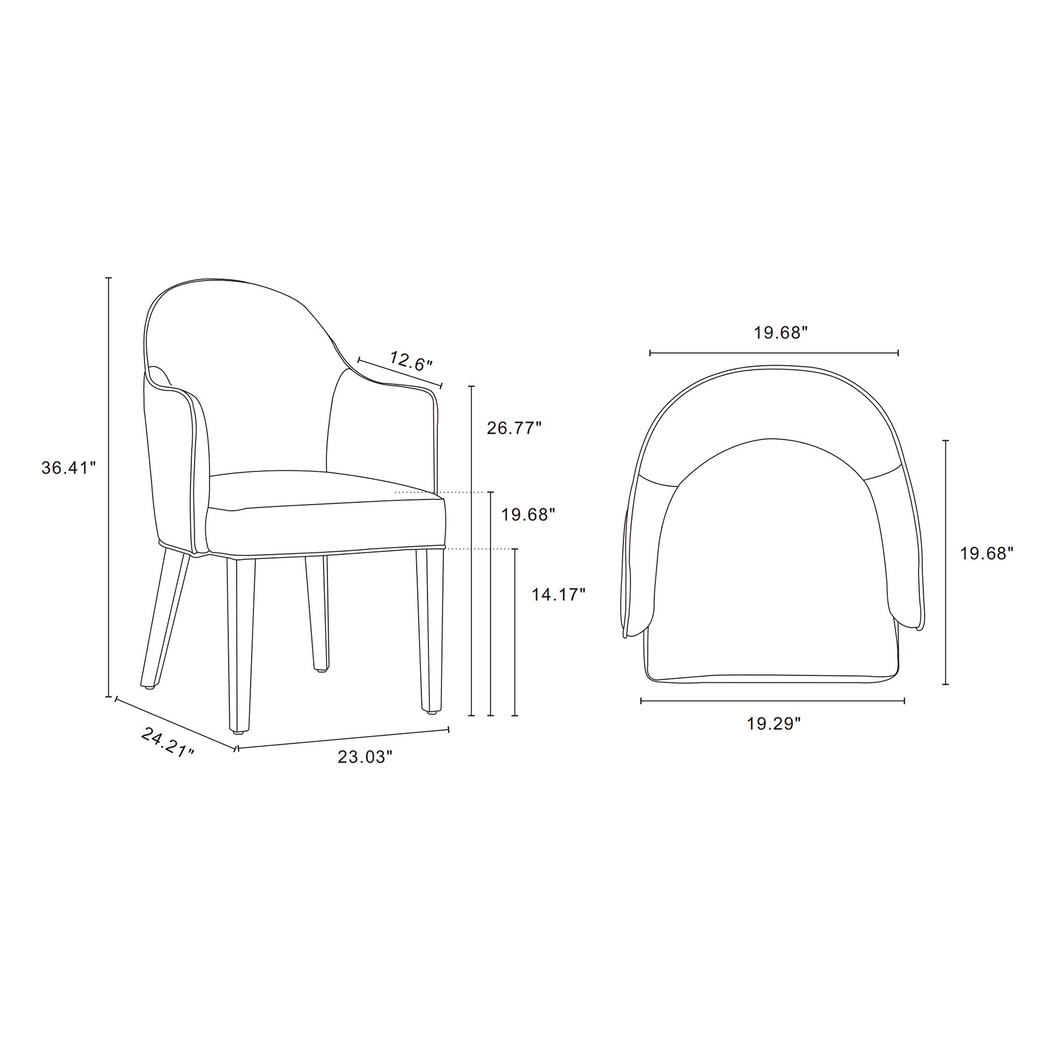 Herohut Beige Arm Chair - Thumbnail - Image 3