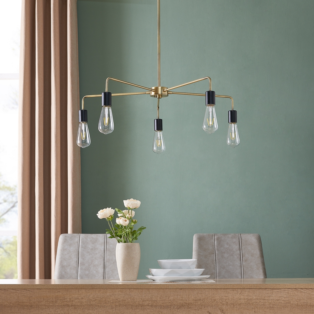 Heronswood Brass Chandelier - Thumbnail - Image 4