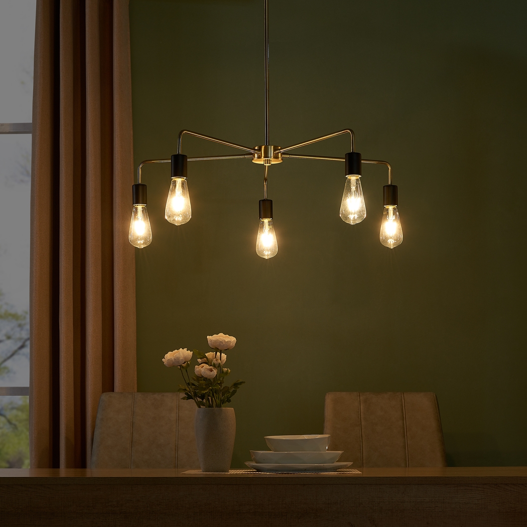 Heronswood Brass Chandelier - Thumbnail - Image 5