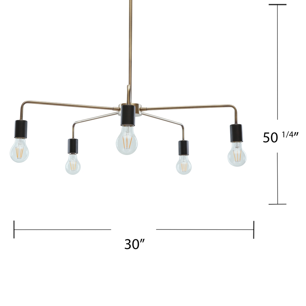 Heronswood Brass Chandelier - Thumbnail - Image 6