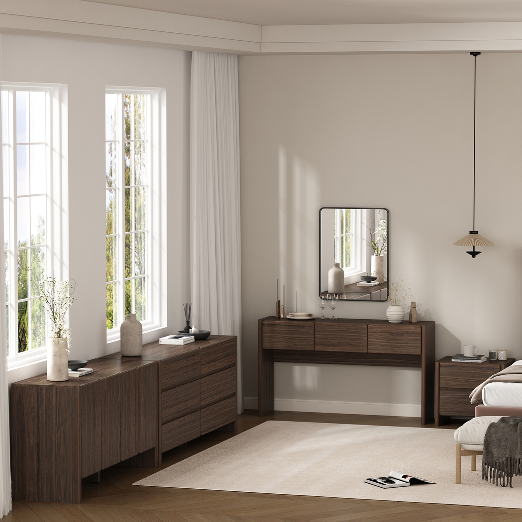 Herosunny Brown Dresser - Thumbnail - Image 3