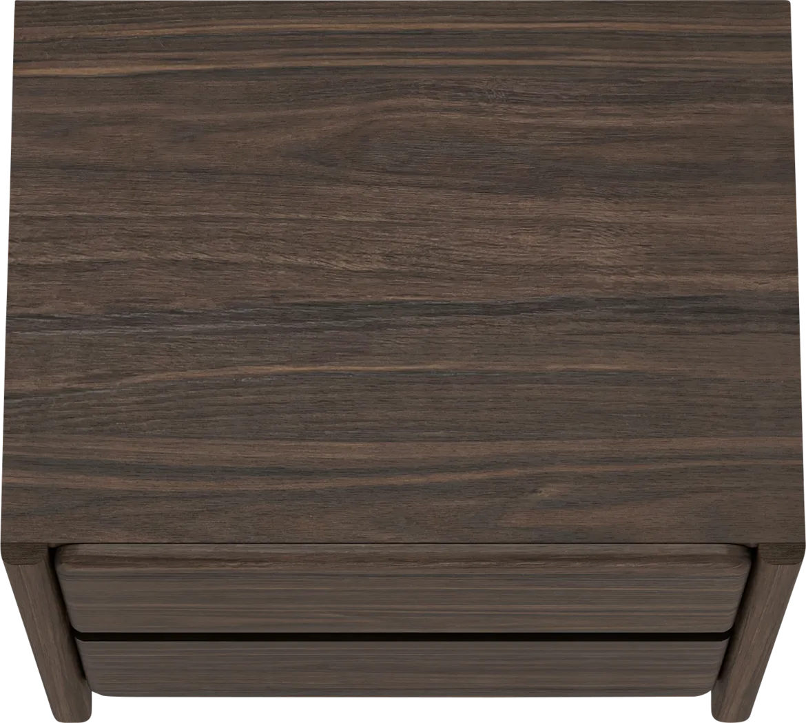 Herosunny Brown Nightstand - Thumbnail - Image 3