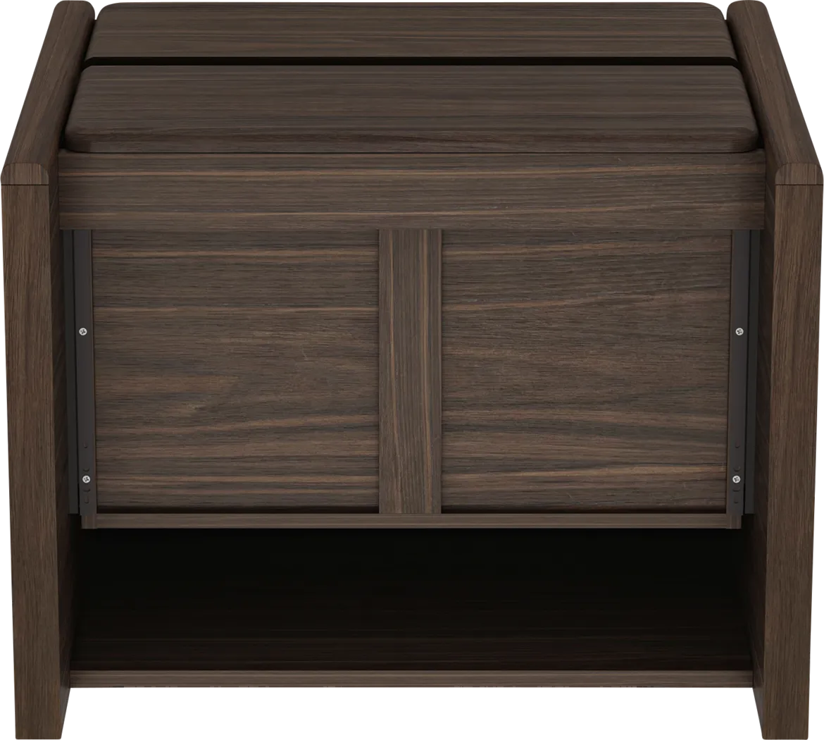 Herosunny Brown Nightstand - Thumbnail - Image 7