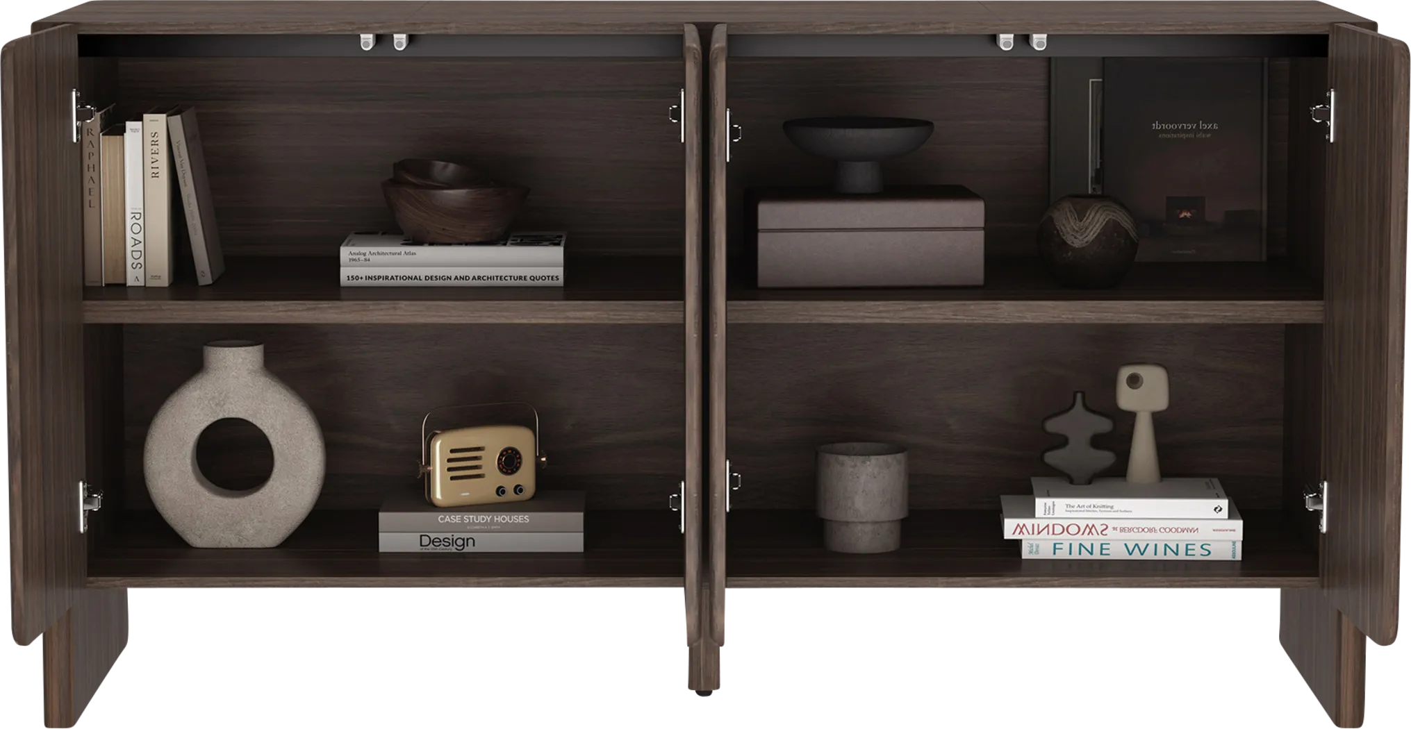 Herosunny Brown Sideboard - Thumbnail - Image 8