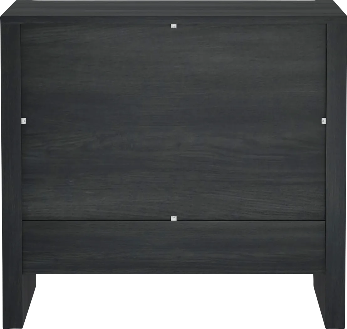 Herosunny Dark Gray Nightstand - Thumbnail - Image 4