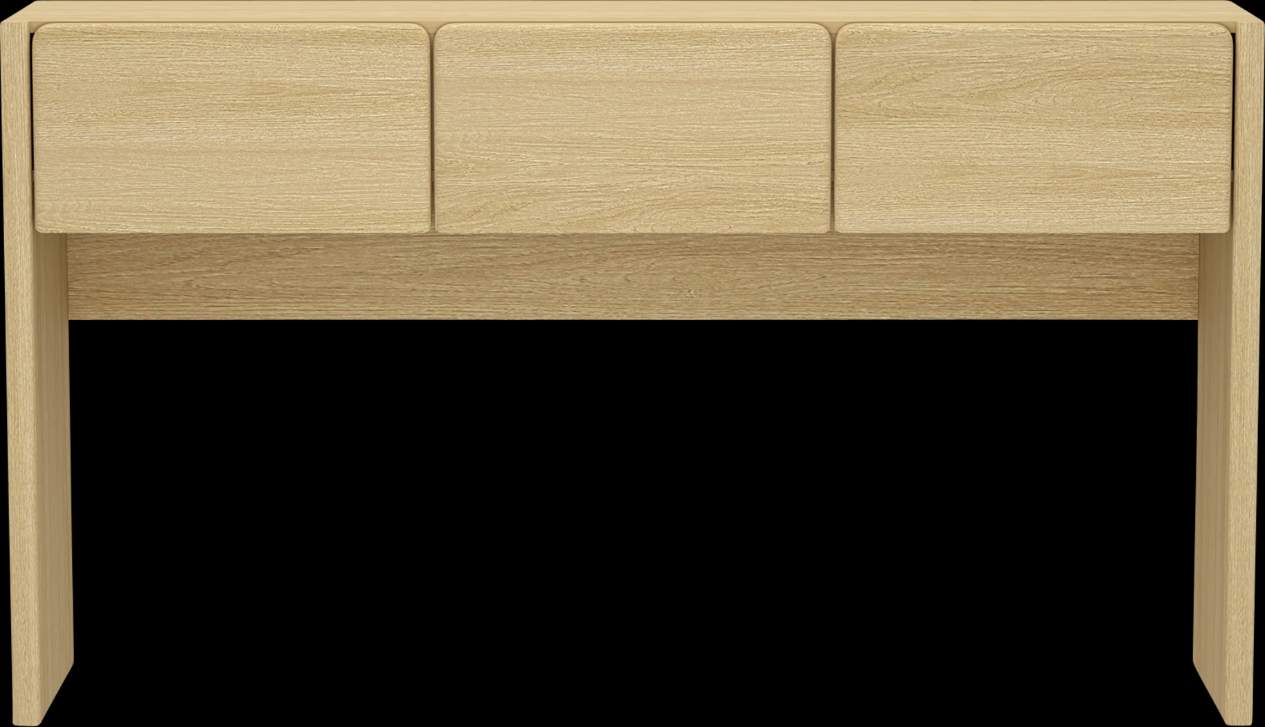 Herosunny Natural Console Table - Thumbnail - Image 1