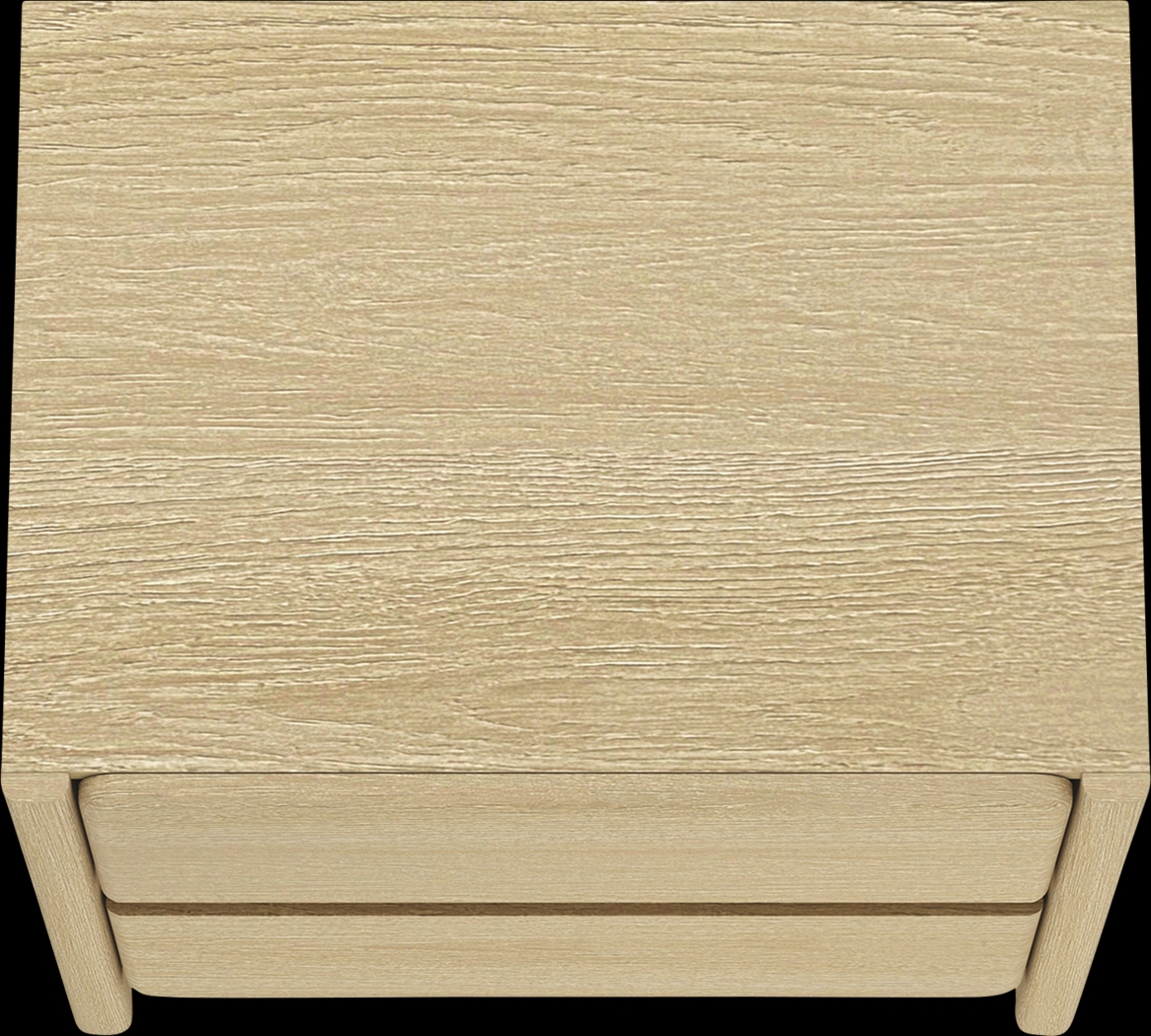 Herosunny Natural Nightstand - Thumbnail - Image 9