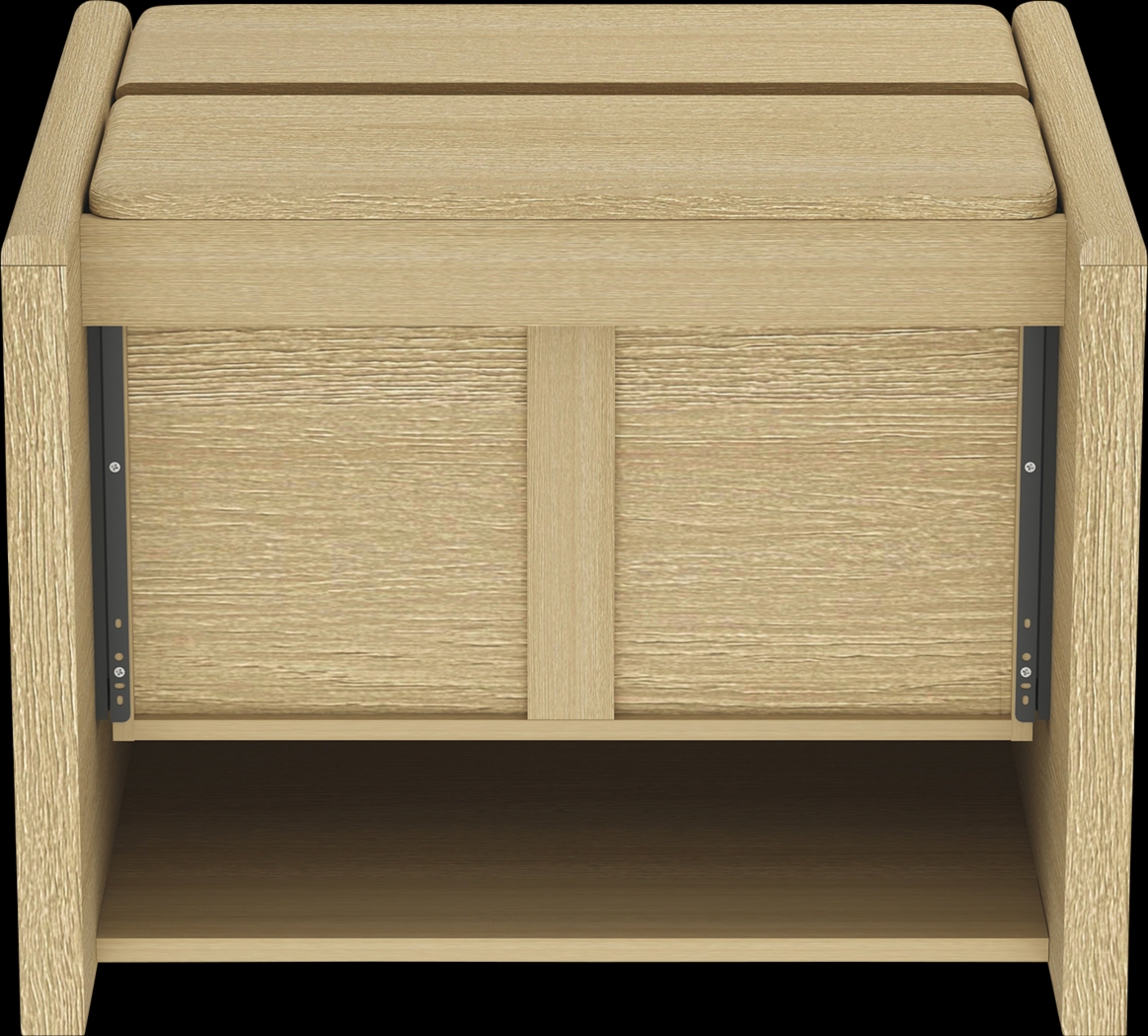 Herosunny Natural Nightstand - Thumbnail - Image 10