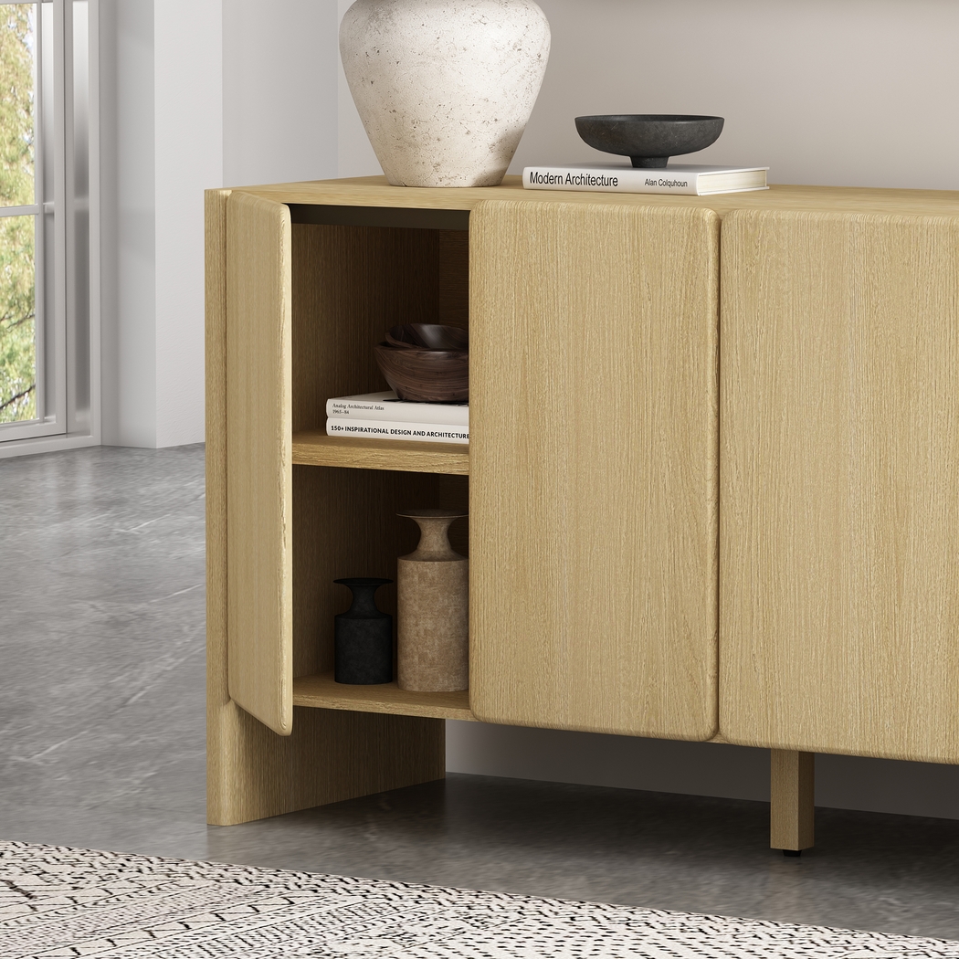 Herosunny Natural Sideboard - Thumbnail - Image 5