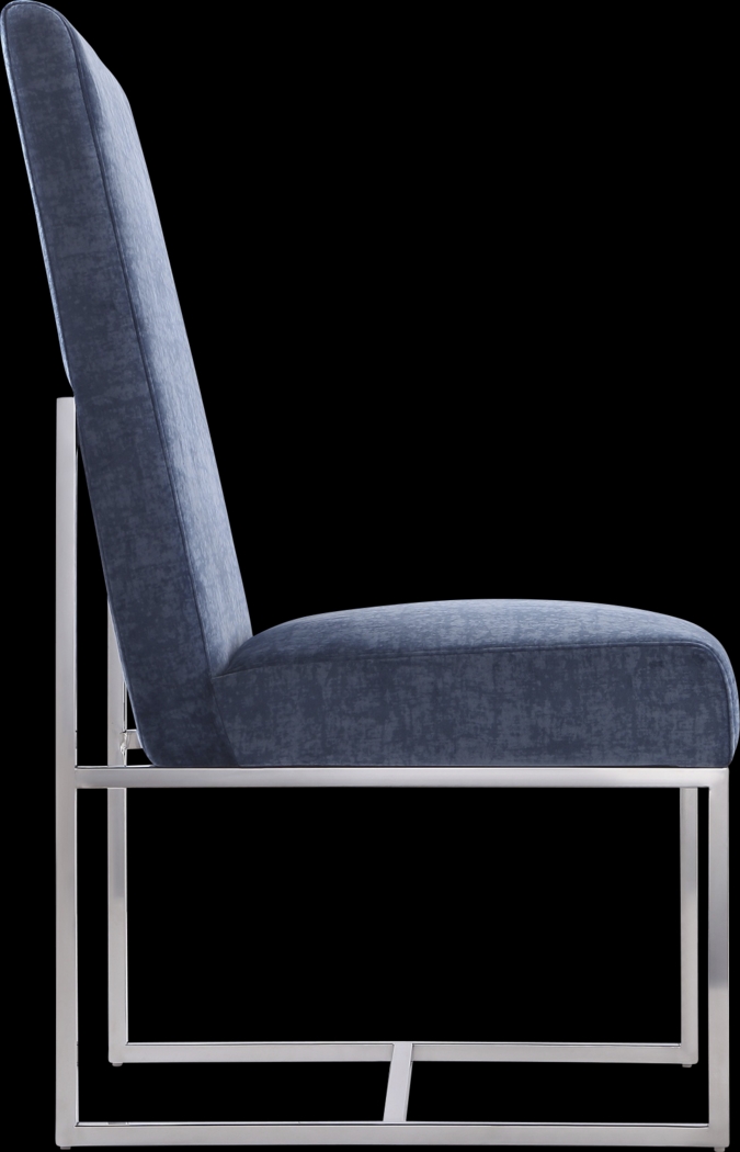 Herrli Blue Side Chair - Thumbnail - Image 3