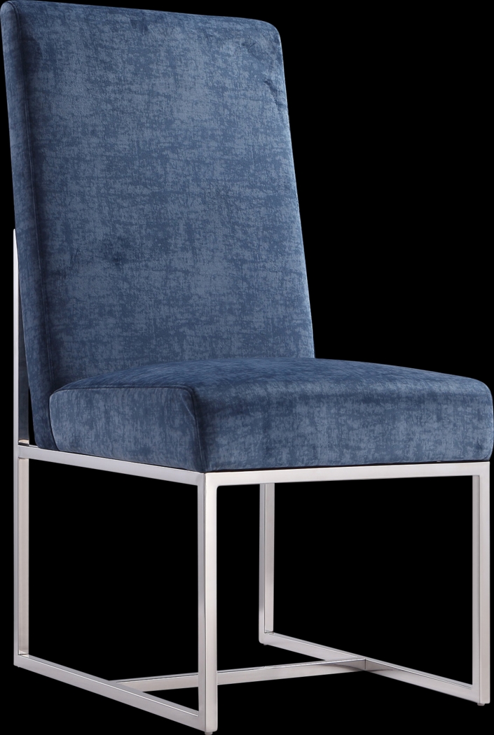 Herrli Blue Side Chair - Thumbnail - Image 1